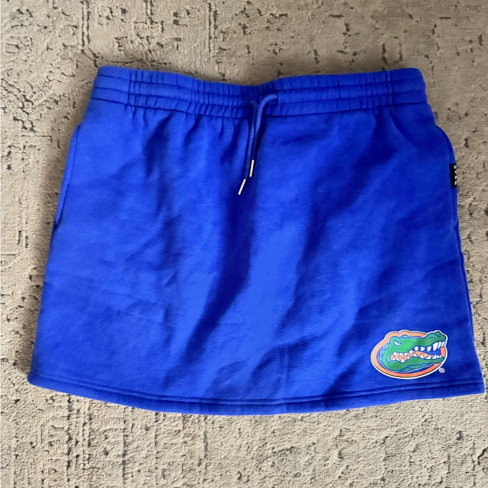 Florida Gator Sweatshirt Material Skirt